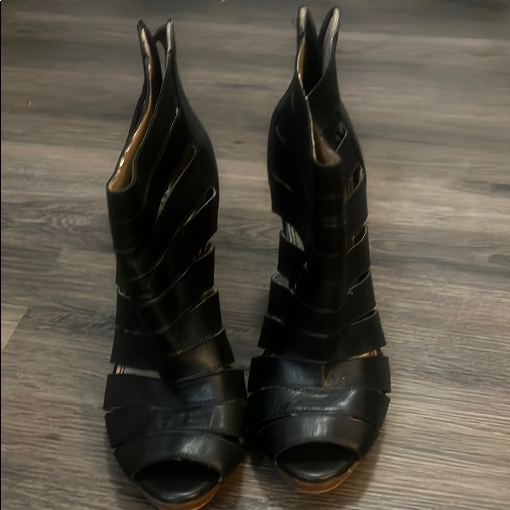 Platform heels, size 10